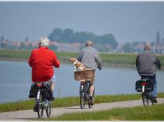 Ancianos bicis