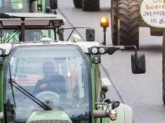 Protesta de granjeros en Holanda