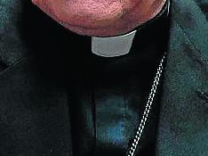 El arzobispo de Zaragoza, Vicente Jiménez, en enero de 2019 durante una entrevista a HERALDO
