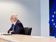 Josep Borrell el martes en una rueda de prensa en Bruselas.
