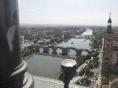 Vistas desde el mirador de la torre del Pilar