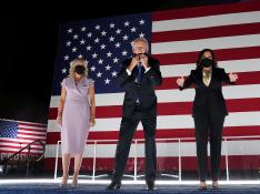 Former U.S. Vice President Joe Biden accepts the 2020 Democratic presidential nomination