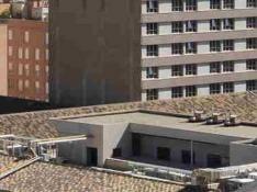Vistas de Zaragoza desde la terraza del museo Pablo Serrano