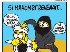 Una de las portadas sobre Mahoma publicadas por 'Charlie Hebdo'.
