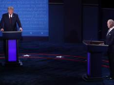 Biden y Trump protagonizan un primer bronco debate en Estados Unidos