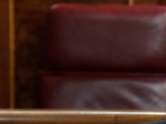 El ministro de Justicia, Juan Carlos Campo, durante la sesión de control al Ejecutivo este miércoles en el Congreso.