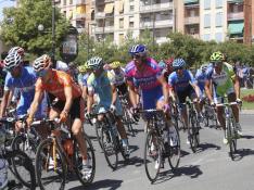 Salida de La Vuelta 2012 en Huesca