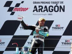 El italiano Dennis Foggia se impone en Moto3