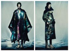 Dos abrigos de la colección 'Atelier' de Zara