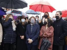 Almeida durante el homenaje en Madrid a las víctimas del 11-M.