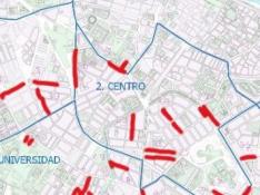 Las 111 calles que se reformarán en la operación asfalto del próximo verano en Zaragoza.