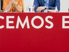 Reunión de la Ejecutiva Federal del PSOE para analizar el resultado de las elecciones andaluzas.