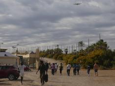 Más de un centenar de inmigrantes logran entrar en Melilla.