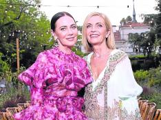 Nicky, a la izquierda, es la directora creativa de la firma de moda australiana Zimmerman.