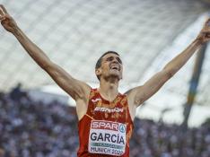 Mariano García, actual campeón de Europa en 800 metros.