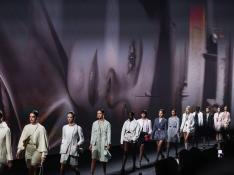 Desfile de la colección femenina de Chanel para la primavera-verano de 2023.