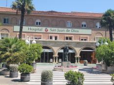 Fachada Hospital San Juan de Dios Zaragoza.