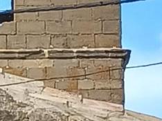 Visita a las obras de restauración en la iglesia de Isuerre