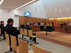 Segunda sesión del juicio en la Audiencia Provincial de Huesca contra un hombre acusado de violar a su hija menor y de maltratar a su exmujer.