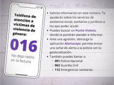 Teléfono 016 y otras herramientas de ayuda a las víctimas de la violencia de género.