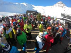 Campanadas adelantadas en la estación de esquí de Formigal, en 2021