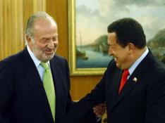 Chávez anuncia el mayor hallazgo de gas de Repsol