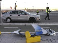 Un total de 38 heridos, cuatro muy graves, al estrellarse un autobús de empleados de GM en Zaragoza