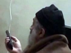 Una de las últimas fotos de Bin Laden en su casa de Abbottabad.