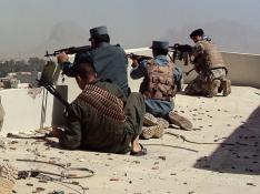 Un grupo de insurgentes sigue atrincherado en un edificio de Kandahar