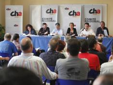 CHA decide hoy si apoya el tripartito en el Ayuntamiento de Zaragoza