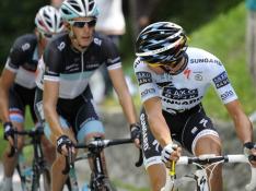 Rolland se impone en Alpe d'Huez a Contador y Samuel Sánchez