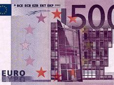 El número de billetes de 500 euros cae en julio por séptimo mes consecutivo