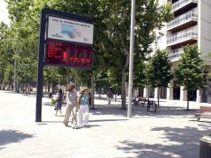 Zaragoza tiene el aire de peor calidad de todo el país