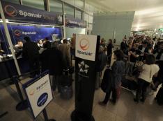 La crisis de Spainair deja en tierra a 22.000 pasajeros