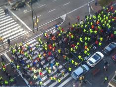 Marcha de los trabajadores de Pikolin