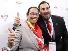 Teresa Perales destaca la "perfecta comunicación entre la villa olímpica y las sedes"