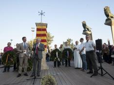 El Arrabal inaugura el peirón conmemorativo del Bicentenario