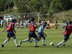 El Real Zaragoza golea 4-0 al filial en Alcalá de la Selva