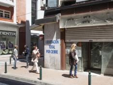 Las ventas del comercio aragonés crecen tras 41 meses de caídas