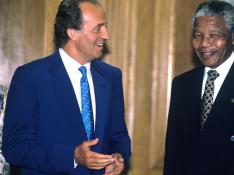Mandela mantuvo una estrecha relación con España a través de la Familia Real