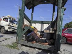 Niños sin hogar en Filipinas