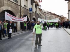 Protesta de los agricultores contra el ZEPA de Cella