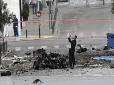 Explota un coche bomba en Atenas sin causar víctimas