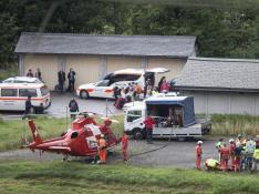 Varios heridos en un accidente de tren en Suiza