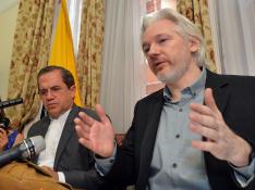 Assange dice que "pronto" abandonará la embajada ecuatoriana en Londres
