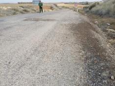 Una decena de municipios reclama el arreglo de la A-220 entre Cariñena y Belchite