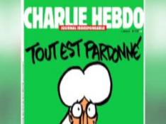 Charlie Hebdo saca en portada una caricatura de Mahoma con la frase "todo perdonado"