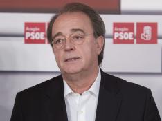 El portavoz del PSOE en el Ayuntamiento de Zaragoza, Carlos Pérez Anadón