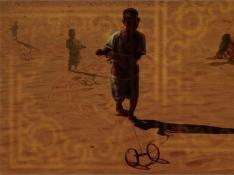 Una de las fotografías de la exposición 'Sáhara, el país de arena'