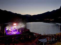 Uno de los escenarios del festival Pirineo Sur